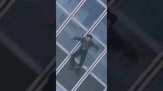 Jackie Chans iconic building slide stunt for his movie 100100 成龍🤯 CRAZY STUNTS [upl. by Grigson139]