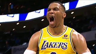 Russell Westbrook BEST Plays as a Lakers Uniform [upl. by Jo]