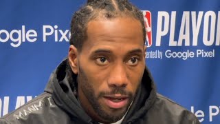 ‘It’s Frustrating’ Kawhi Leonard Gets Real On Knee Injury And Westbrook Ejection After Game 3 Loss [upl. by Jeffery]