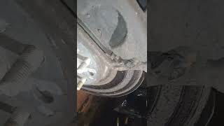 2013 Dodge Grand caravan Rear brake pad and rotor replacement Quick description [upl. by Yddeg]