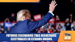 Futuros escenarios tras resultados electorales en Estados Unidos [upl. by Grosz]