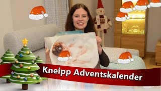 Kneipp Adventskalender 24 Türchen  Badezusatz amp Naturkosmetik  auch 2018 noch erhältlich [upl. by Dulcine101]