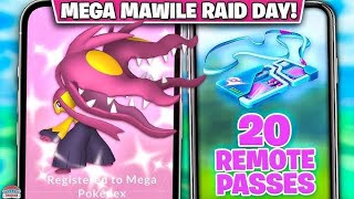 Mega Mawile Raid Day Shiny Mawile Bonuses amp Ticket Info [upl. by Viola]