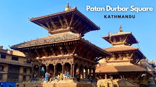 Patan Durbar Square  Patan Durbar Square History  Kathmandu Tourist Places  4K [upl. by Mirielle]