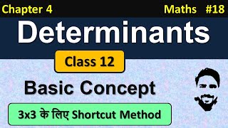 Determinants Basic Concepts  Determinants Class 12 NCERT Solutions  Chapter 4 Maths Class 12 [upl. by Reg21]