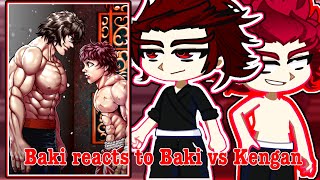 Baki reacts to Baki vs Kengan Ashura 1 [upl. by Hallam977]