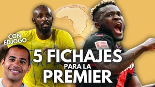 5 CRACKS DE LA COPA ÁFRICA PARA LA PREMIER LEAGUE [upl. by Recha330]