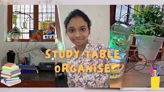 Study Table Organise 🥰 desk tour 👍 [upl. by Ttenaej]