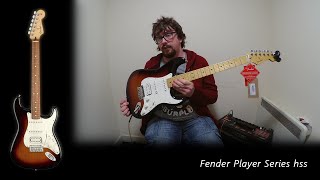 Fender Player Series hss review [upl. by Norred491]