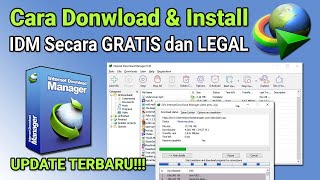 Cara Download amp Install IDM Gratis dan Legal Update Terbaru [upl. by Bianca]