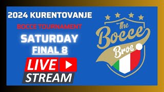 2024 Kurentovanje Bocce Tournament Final 8 Teams [upl. by Anirat]