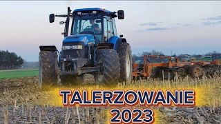 🔥💪Oporowe talerzowanie 💪🔥 NEW HOLLAND 💙 TM120 w akcji 🤪 [upl. by Chaker]