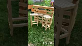 Build these easy bar stools using 2x4’s  diy woodworking shorts howto [upl. by Basil]