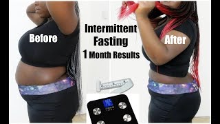 Intermittent Fasting Before and After 1 Month Result Serious Fat Burning Weight Loss Transformation [upl. by Damarra]