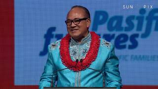 Fuimaono Karl PulotuEndemanns Speech  SunPix Awards 2019 [upl. by Kimmel]