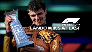 INSIDE STORY Lando Norris Stunning Maiden Win  2024 Miami Grand Prix  Lenovo [upl. by Notsgnal]