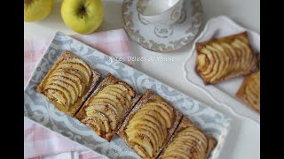 Carrés feuilletés aux pommes [upl. by Novahc]