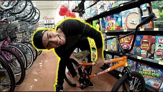 MONTANDO UNA BMX DE 2000 PESOS ADENTRO DE UN WALMART [upl. by Odlaw]