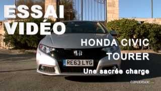 Essai Honda Civic Tourer [upl. by Nahraf]