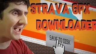 Strava GPX Downloader  Sacar Track GPS do Strava [upl. by Shel]