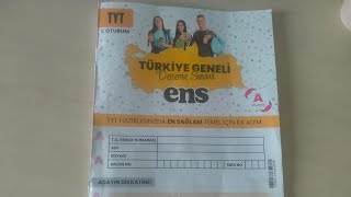 ENS TÜRKİYE GENELİ TYT DENEME SINAVI yks25 [upl. by Crary]