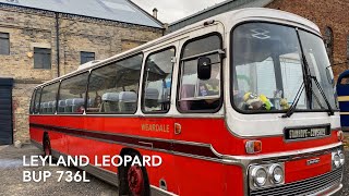 Leyland Leopard BUP 736L Ex Weardale Hop Aboard for a ride to Penshaw Monument NNRG Cavalcade bus [upl. by Schofield]