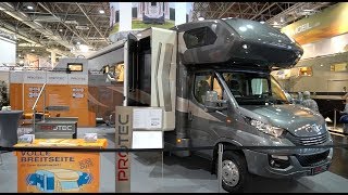 PROTEC Q18 SlideOuts Slideout Wohnmobil 2020 Walkaround Test Review Rundgang Luxuswohnmobile [upl. by Norene]