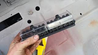 VW beetle fuse board upgrade easy and cheap [upl. by Rollet]