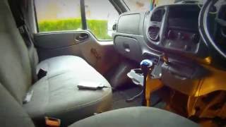 How to remove the ford transit fan heater resistorКак снять резистор печки вентилятора ford transit [upl. by Issim]