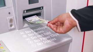 Scotia ATM  How to make a deposit [upl. by Mot]