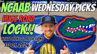 HUGE ROAD LOCK NCAAB Picks Today 2212024  Free NCAAB Picks Predictions amp Sports Betting Advice [upl. by Raviv]