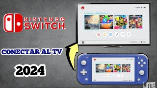 CONECTAR NINTENDO SWITCH LITE A lA TV O PC  TUTORIAL [upl. by Bowen]