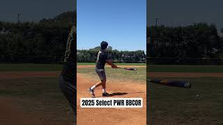 Hitting with the 2025 Select PWR BBCOR [upl. by Ahserak]