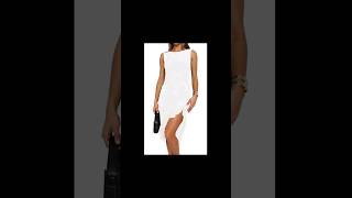 BORIFLORS Womens Sexy Ruched Bodycon Midi Dresses Elegant Sleeveless Backless [upl. by Leuamme]