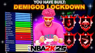 THE 1 LOCKDOWN BUILD IN NBA 2K25 IS CAUSING PGS TO UNINSTALL💀BEST LOCK BUILD NBA 2K25 [upl. by Ecirtam]