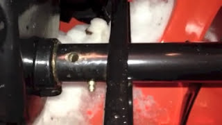 Ariens deluxe 30 broken shear pin on snow blower [upl. by Aihsekin29]