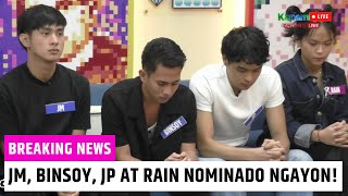 Pinoy Big Brother 10th Nomination Update Binsoy JM JP at Rain  Sino ang dapat iligtas [upl. by Laws488]