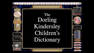 The Dorling Kindersley Childrens Dictionary  All Alphabet Index Animations [upl. by Morton401]