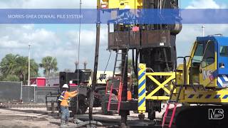 MorrisShea DeWaal Drilled Displacement Pile Installation [upl. by Anelak323]