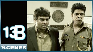 Madhavan Saves Murali Sharmas Wife  13 B Movie Scenes  Madhavan  Neetu Chandra [upl. by Eelarak]