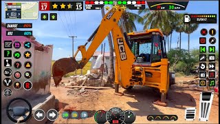 Mega Machines Road Construction  Uphill Road Builder Simulator  Construction Simulator Lite [upl. by Roxy]