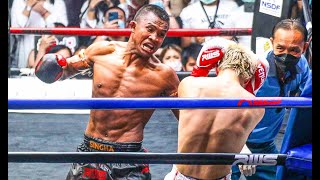 Buakaw Banchamek détruit Kota Miura au Rajadamnern Stadium en Thailande [upl. by Nyrac]