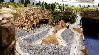 Byron rally  scalextric slot car track layout [upl. by Mylan]