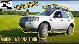 Land Rover Freelander 2 Modification Tour QampA  A Video by Joel Self  Outdoor Instructor [upl. by Caassi52]