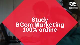 Study BCom Marketing 100 online at Red amp Yellow [upl. by Wehtam]