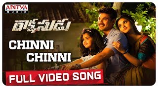 Chinni Chinni Full Video Song  Rakshasudu Video Songs  Bellamkonda Sreenivas Anupama  Ghibran [upl. by Thury]