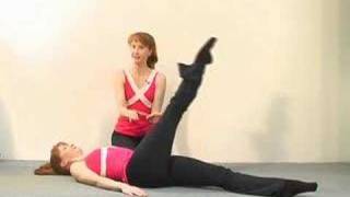 Pilates Workout Exercise One Leg Circle [upl. by Yhtac]