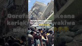 Kariakoo ghorofa zadondokeana live watu wakiwa ndanikariakootrending tanzania kariakoolive [upl. by Georgie]