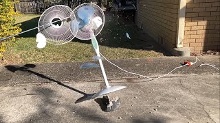 OMEGA Altise pedestal fan destruction [upl. by Dowzall]