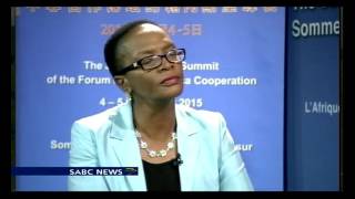 Nkosazana DlaminiZuma on Africas trade relations with China [upl. by Tamsky]